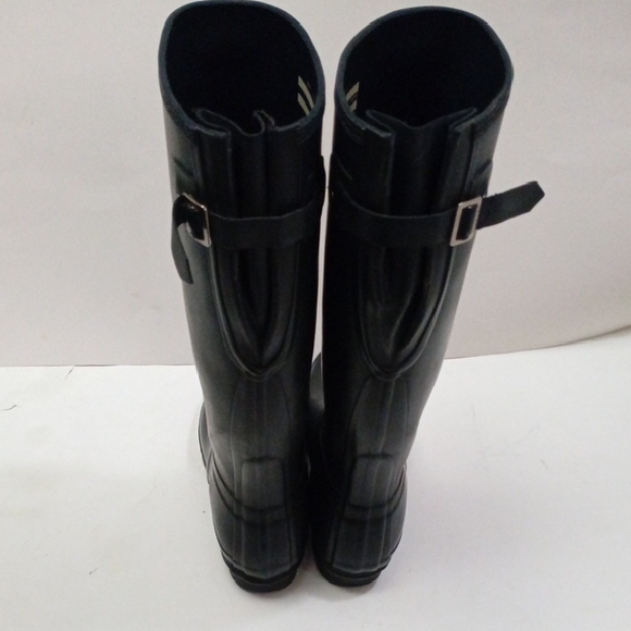 Hunter Black Women's Winter & Rain Knee High Tall Boots Women's Size US 10 - Picture 11 of 17